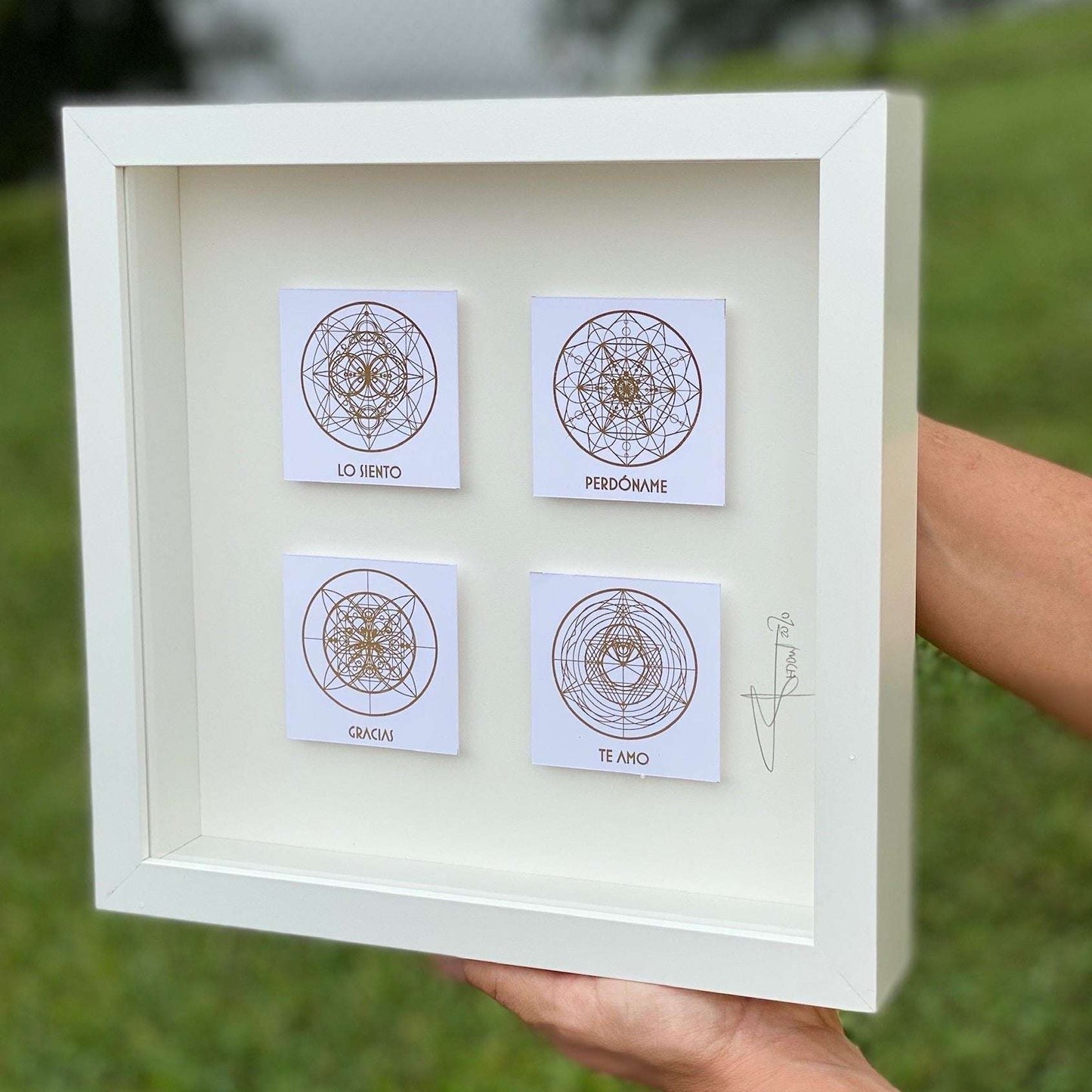 Sacred Ho’oponopono Mini | Framed Energetic Geometry