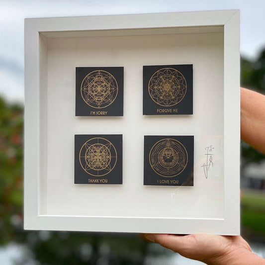 Sacred Ho’oponopono Mini | Framed Energetic Geometry