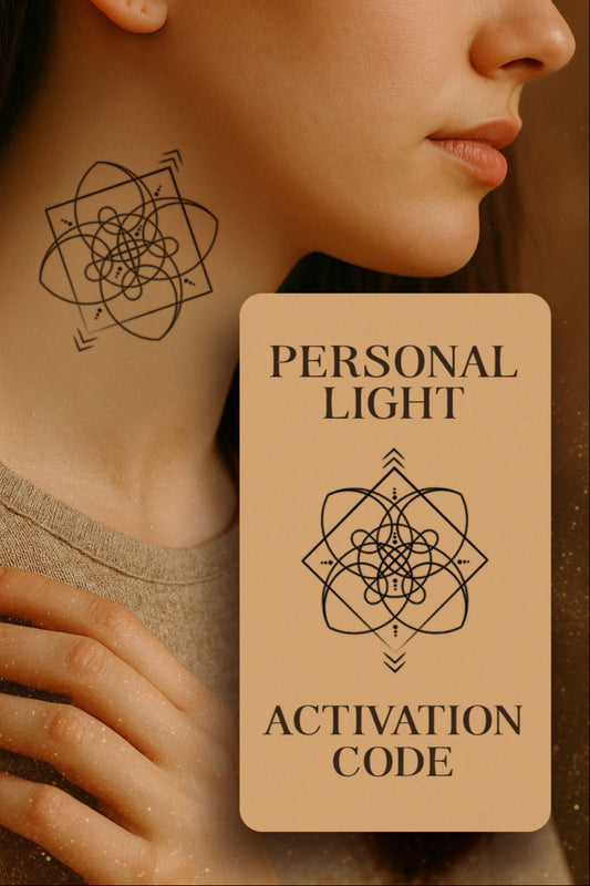 Código de Activación Personal | Diseño de Geometría Sagrada Canalizada (Solo digital)