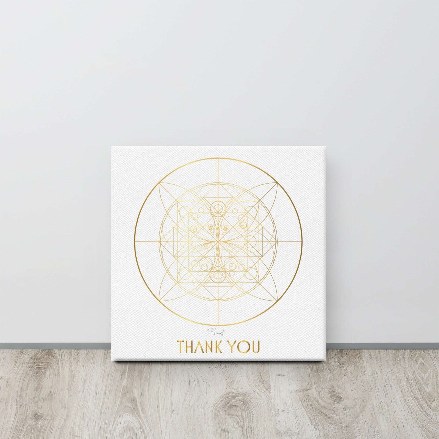Gratitude energy wall art for joyful appreciation, conscious joy and positive living energy