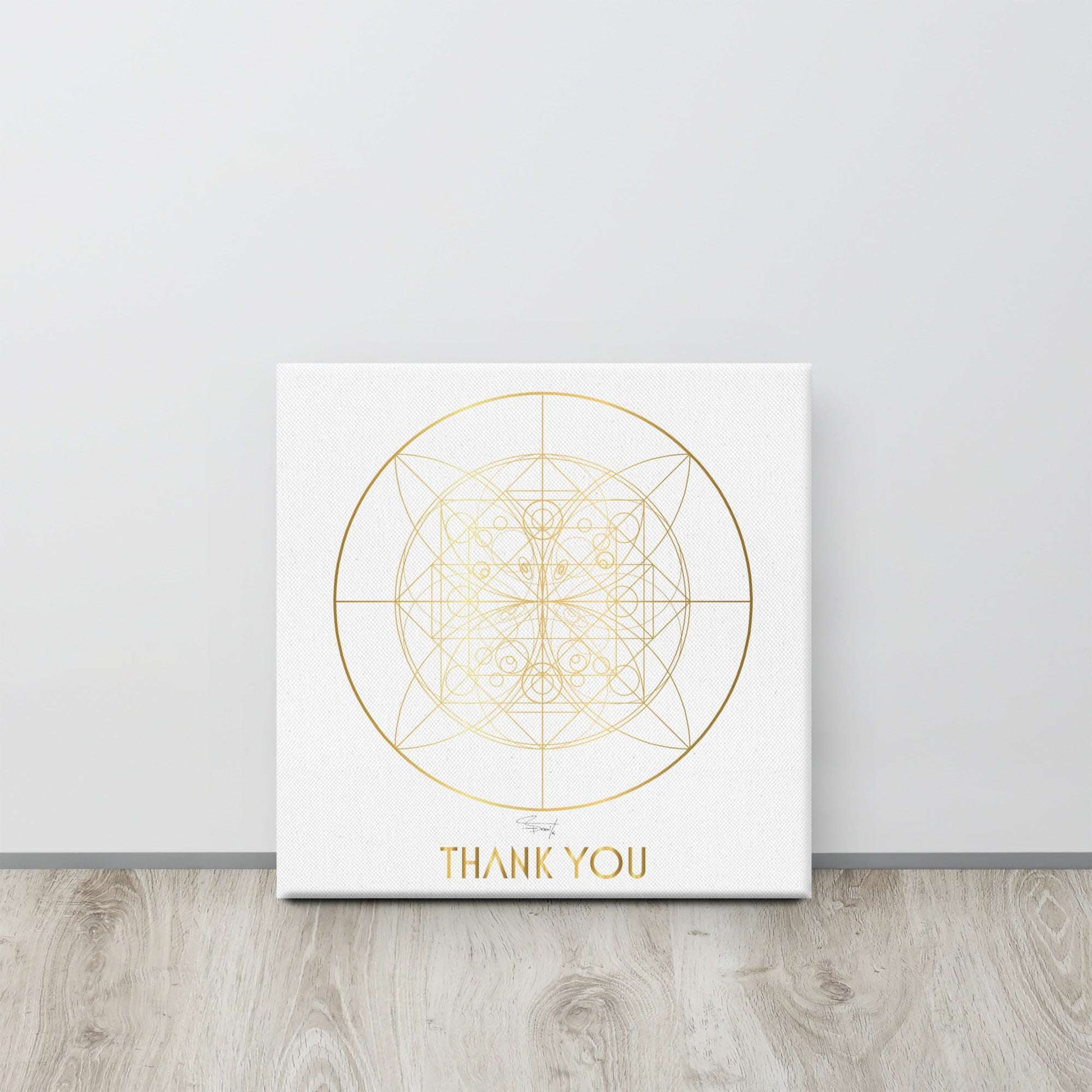 Gratitude energy wall art for joyful appreciation, conscious joy and positive living energy