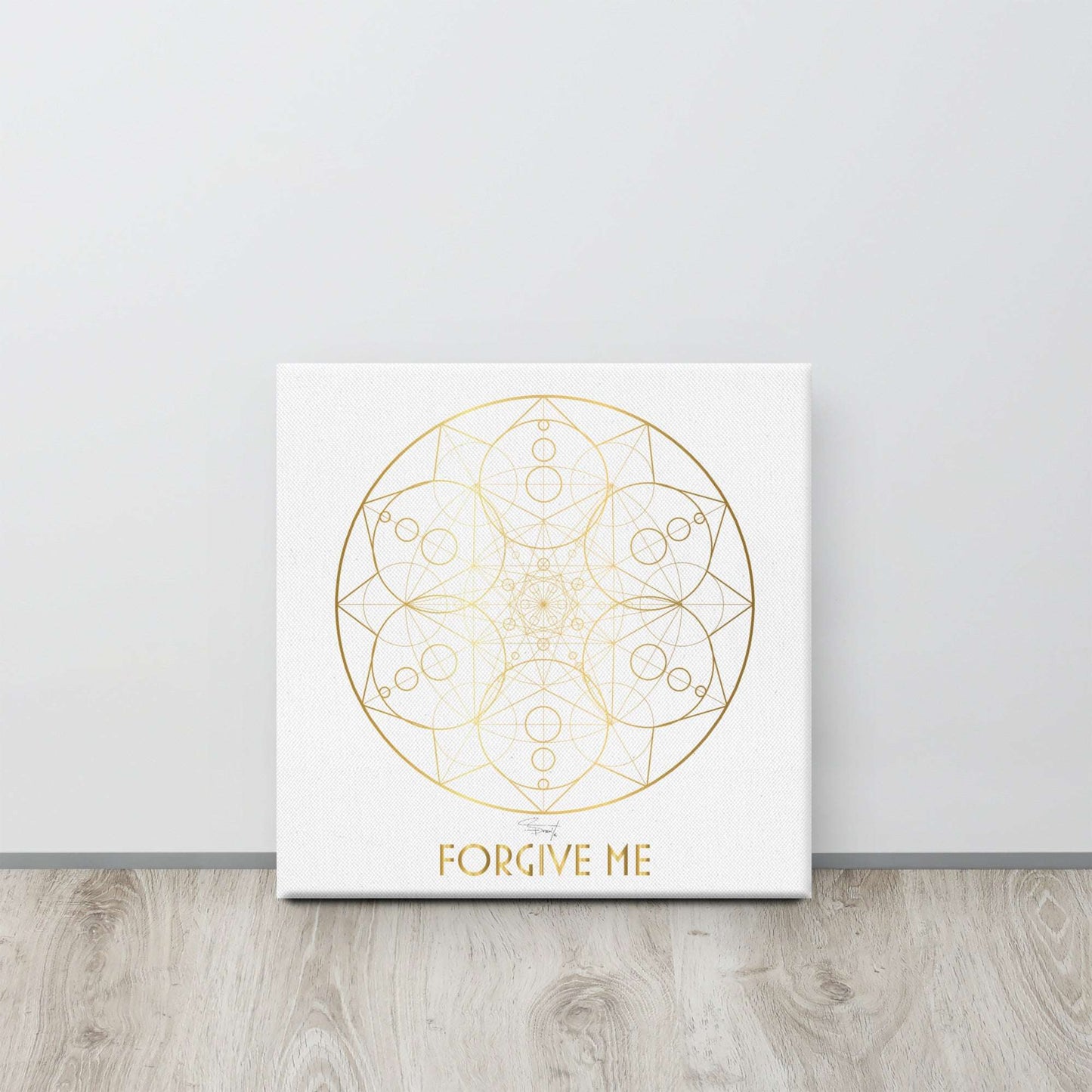Emotional release wall art for gentle forgiveness, compassionate healing and peaceful energy flow