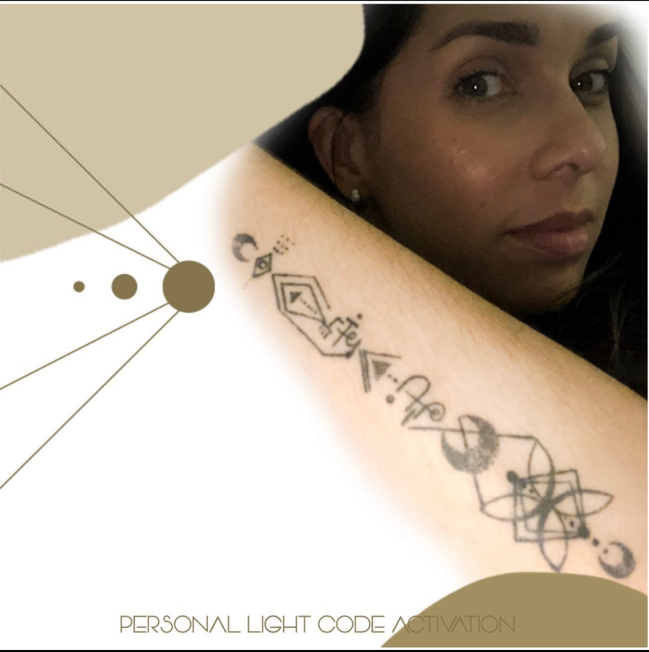 Personal-Light Activation Code | Channeled Sacred Geometry Design (Digital Only)
