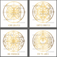 PORTIGUESE Transform your space with HEAL Digital. Complete Ho'oponopono wall art set for emotional processing & spiritual growth