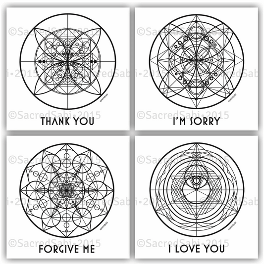 Transform your space with HEAL collection. Complete Ho'oponopono wall art set for emotional processing & spiritual growth.Digital