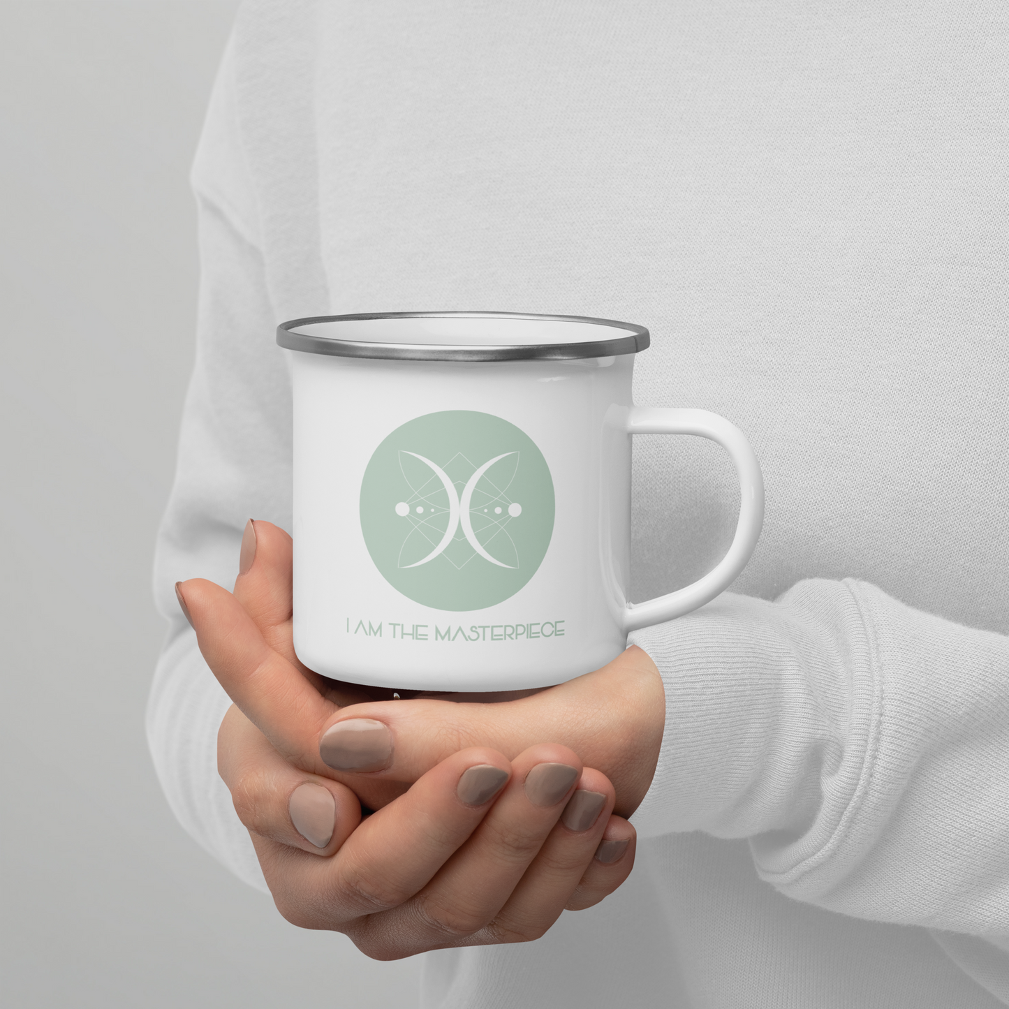 I AM THE MASTERPIECE - Enamel Mug