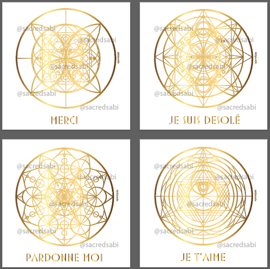 Sacred Ho'oponopono DIGITAL GOLD- FRENCH