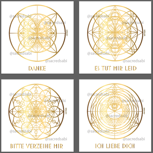 Sacred Ho'oponopono DIGITAL GOLD- GERMAN