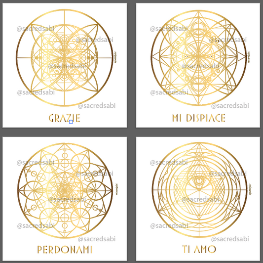 Sacred Ho'oponopono DIGITAL GOLD- ITALIAN