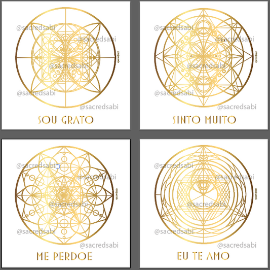 Sacred Ho'oponopono DIGITAL GOLD- PORTUGUESE