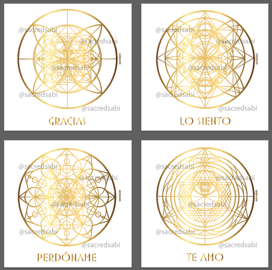 Sacred Ho'oponopono DIGITAL GOLD- SPANISH