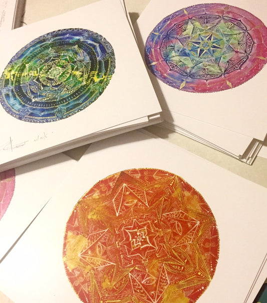 Gaia Voyage -  Set (3) PostCards