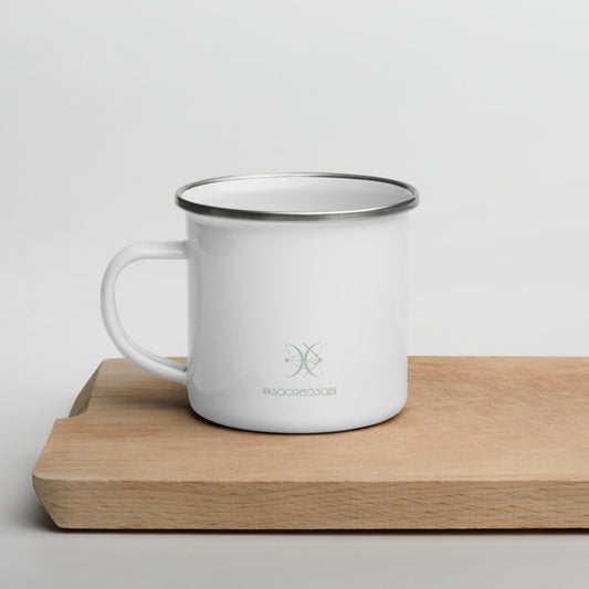 JE SUIS LE CHEF-D'OEUVRE - Tasse en émail