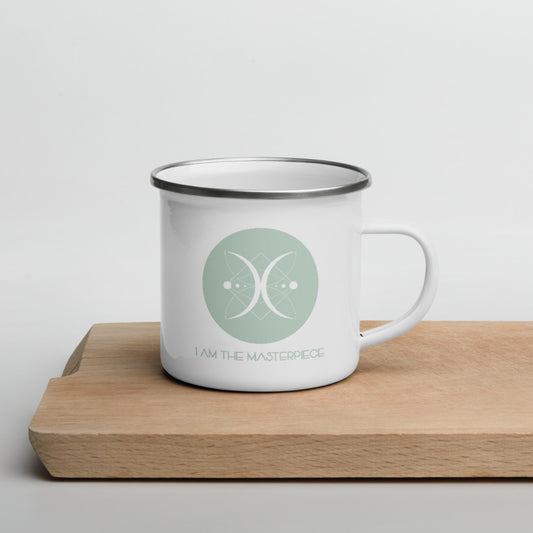 JE SUIS LE CHEF-D'OEUVRE - Tasse en émail