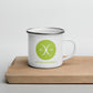 JE SUIS LE CHEF-D'OEUVRE - VERT - Tasse en émail